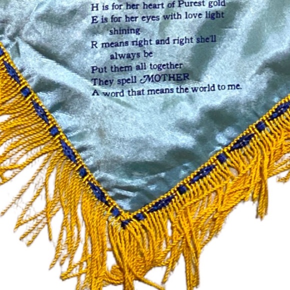 Vintage United States Navy Mother Pillow Case Sham - Picture 7 of 8